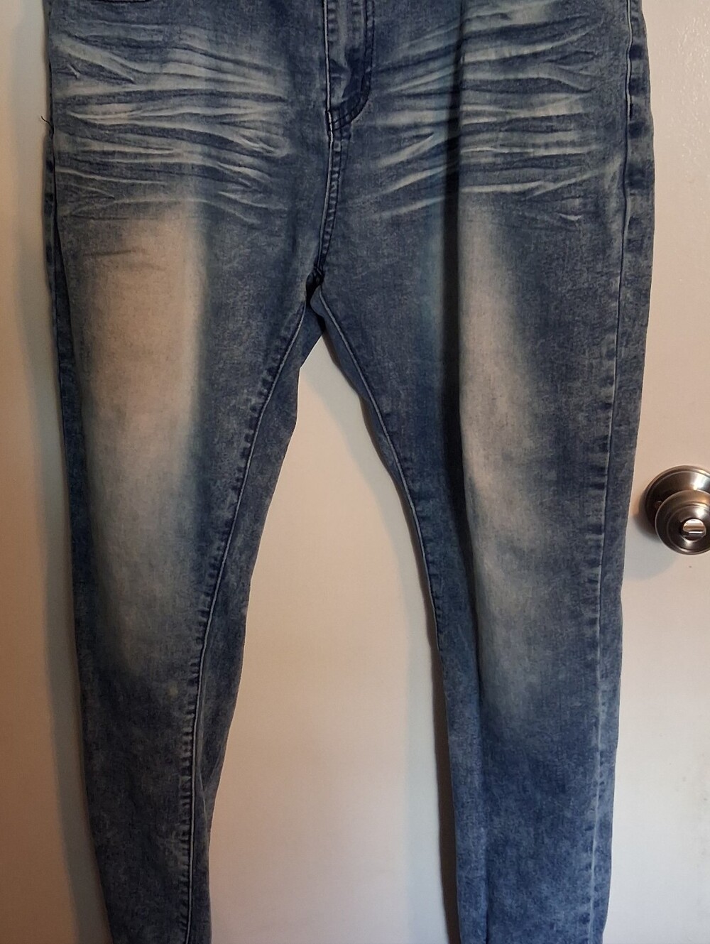 Mecca USA Men's Acid Wash Stretch Jeans - Size 38